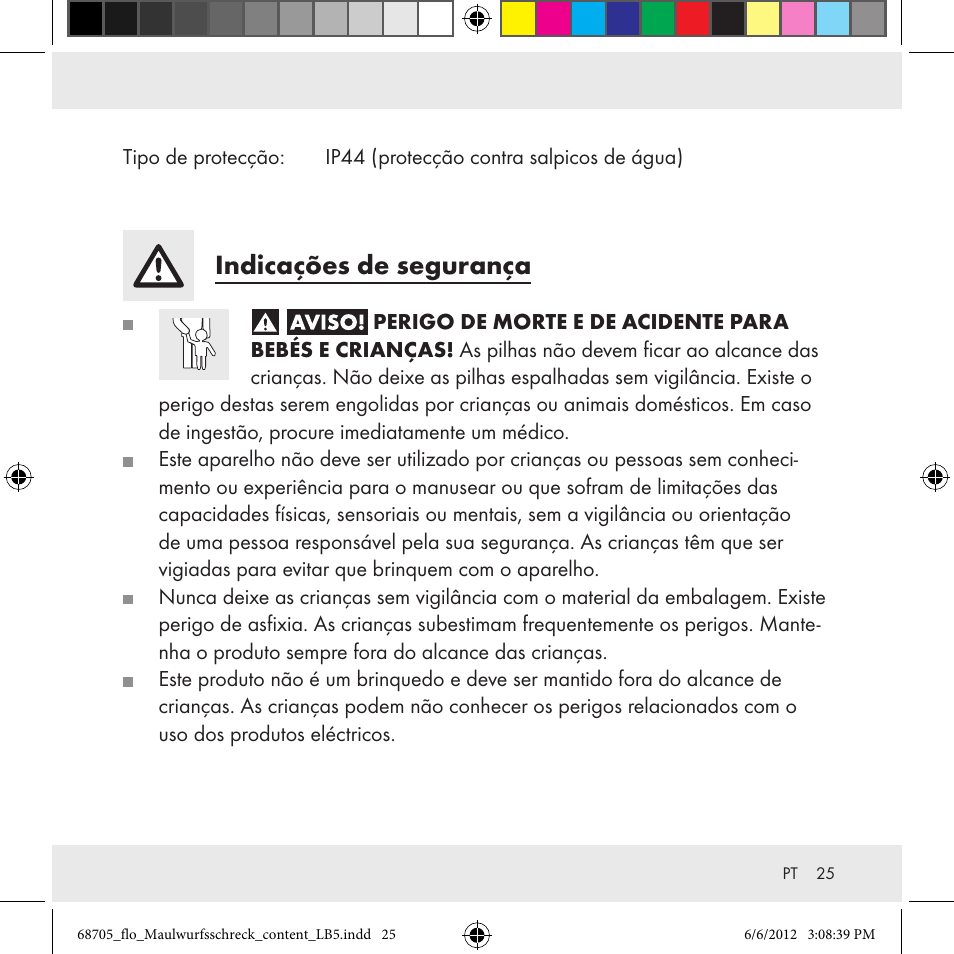 Indicações de segurança | Florabest Z31049 User Manual | Page 25 / 47