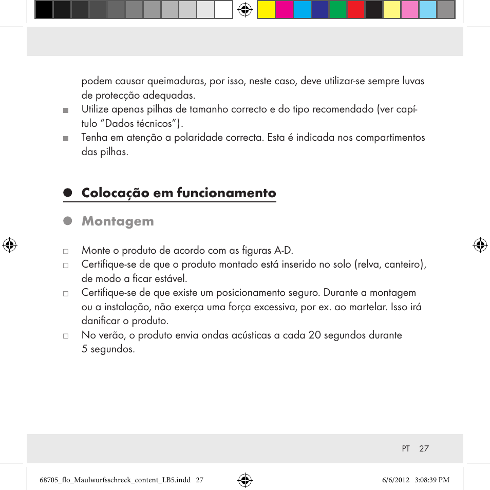 Colocação em funcionamento montagem | Florabest Z31049 User Manual | Page 27 / 47