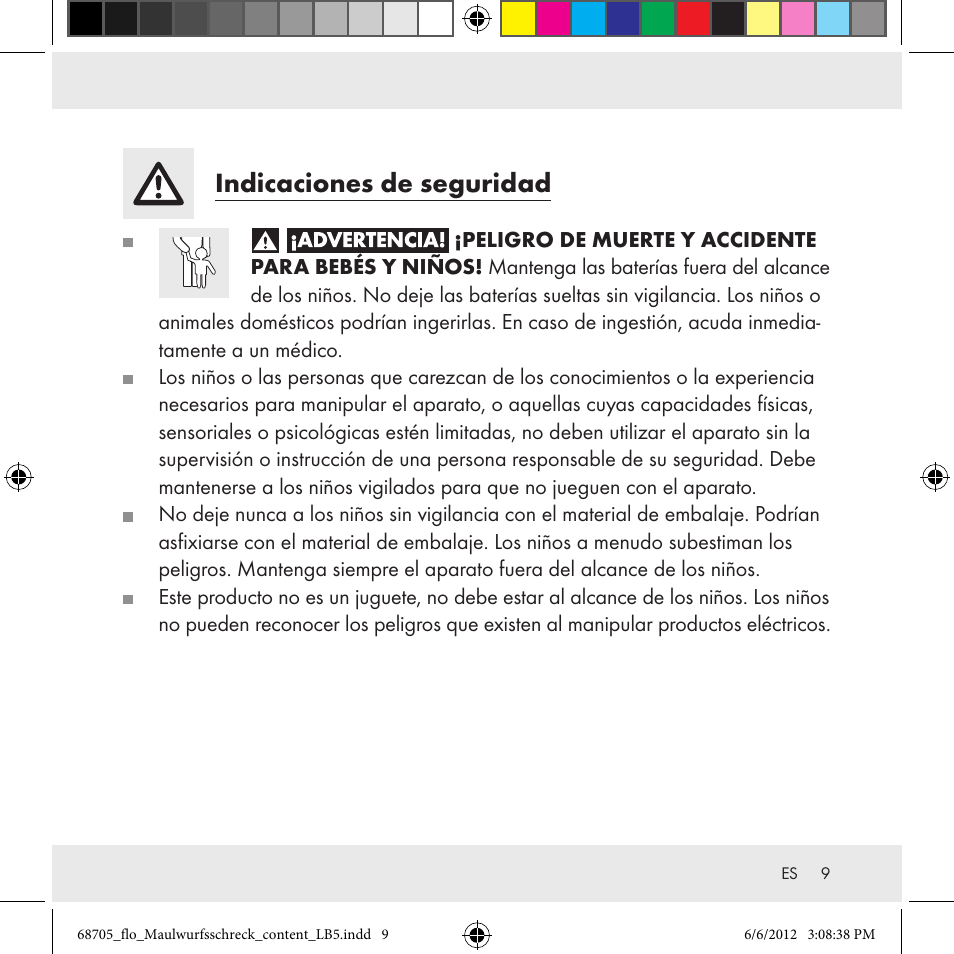 Indicaciones de seguridad | Florabest Z31049 User Manual | Page 9 / 47