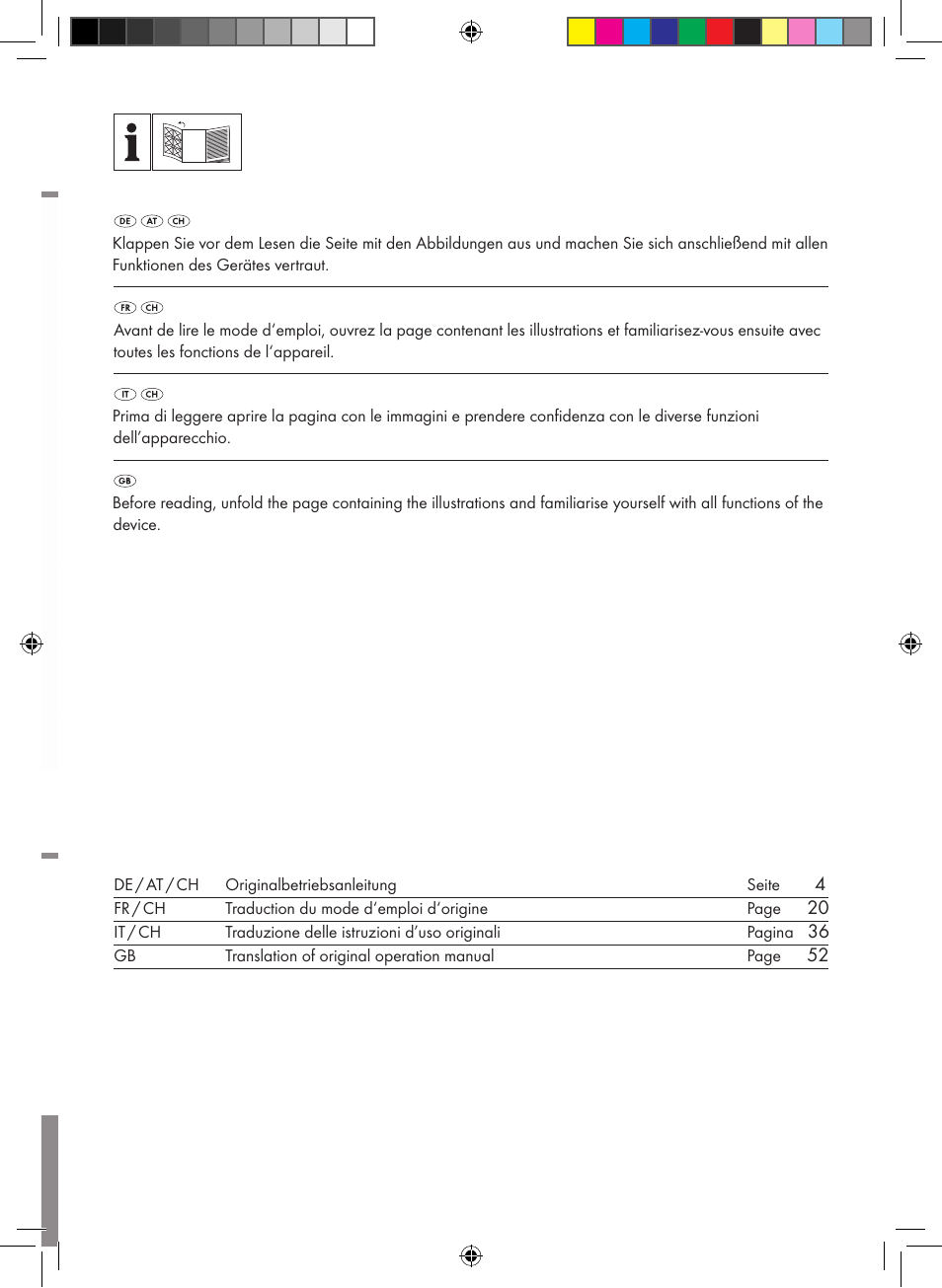 Florabest FGS 72 A1 User Manual | Page 2 / 72