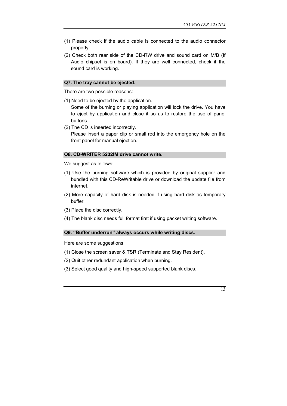 Dynex 5232IM User Manual | Page 17 / 19