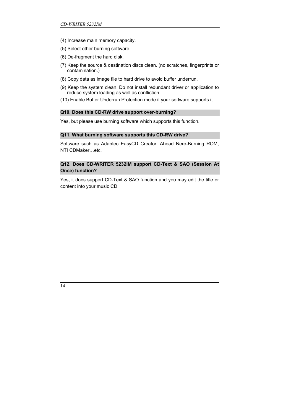 Dynex 5232IM User Manual | Page 18 / 19