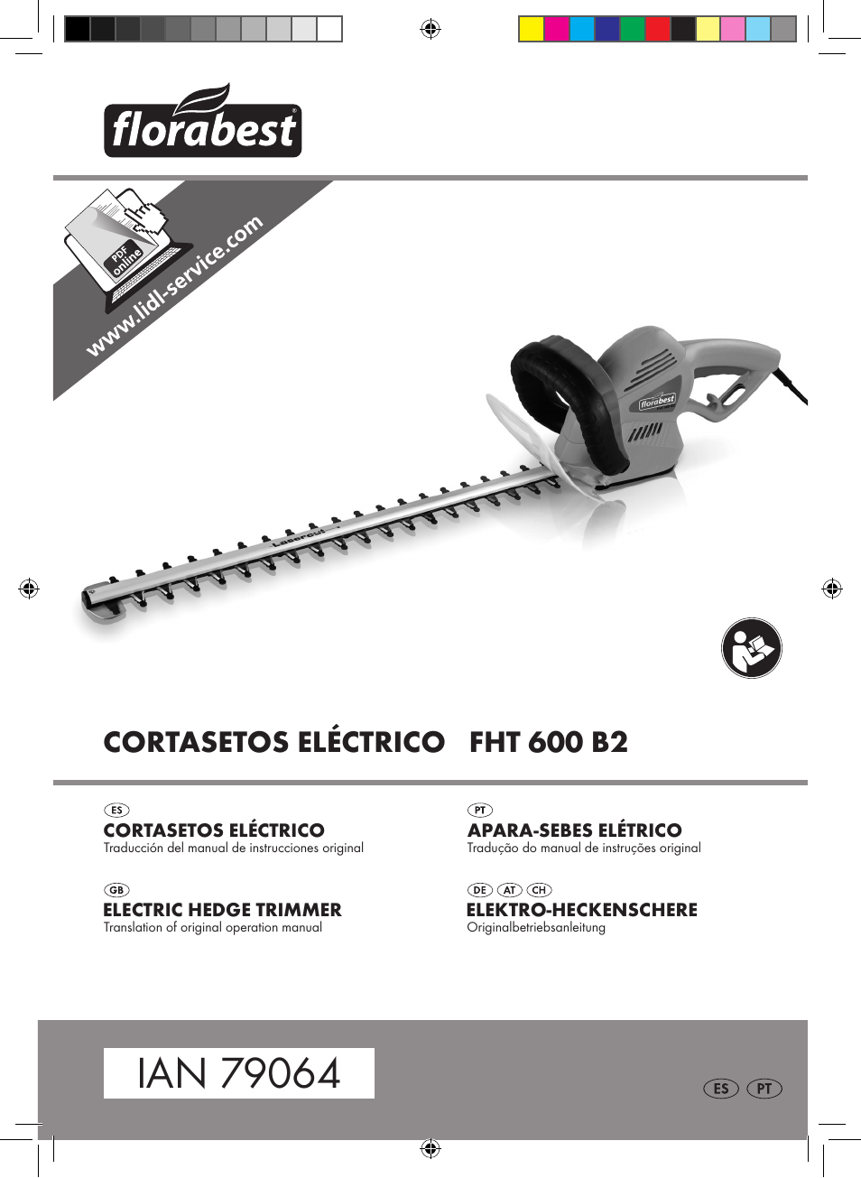 Florabest FHT 600 B2 User Manual | 54 pages