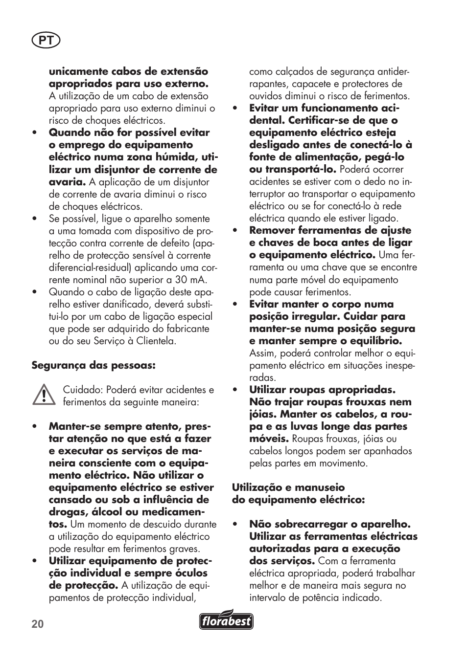 Florabest FHT 600 B2 User Manual | Page 20 / 54