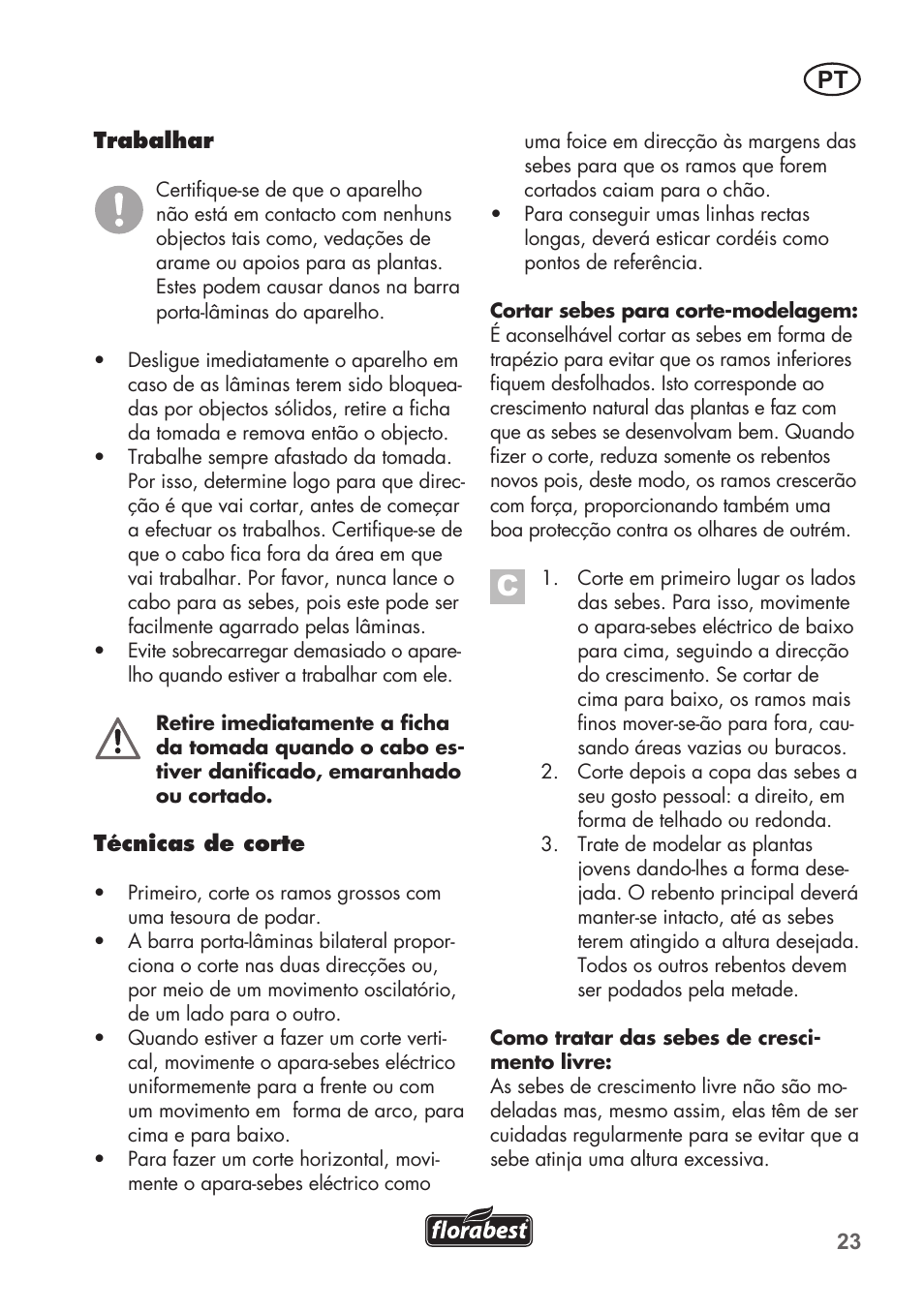 Florabest FHT 600 B2 User Manual | Page 23 / 54