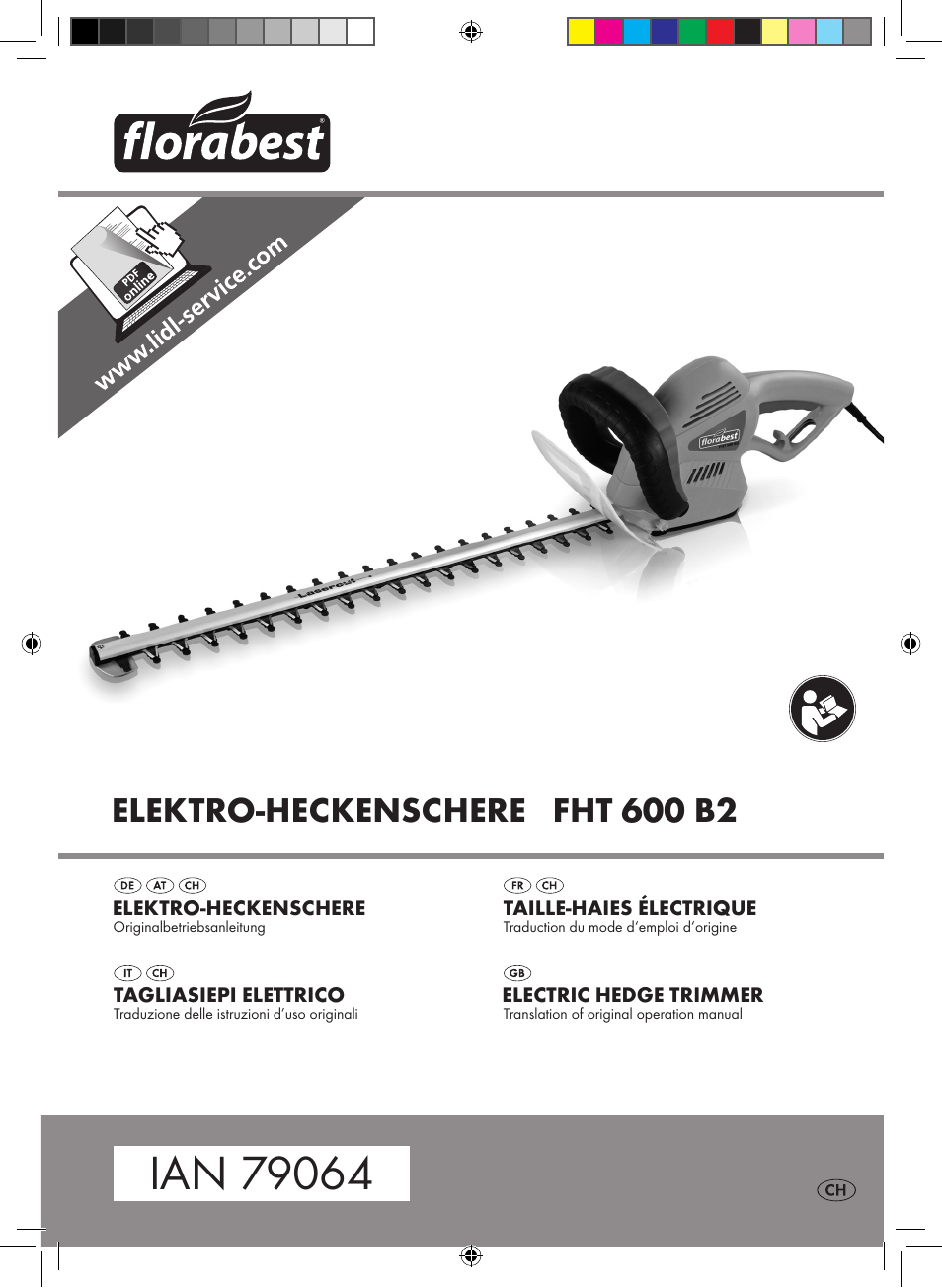 Florabest FHT 600 B2 User Manual | 54 pages