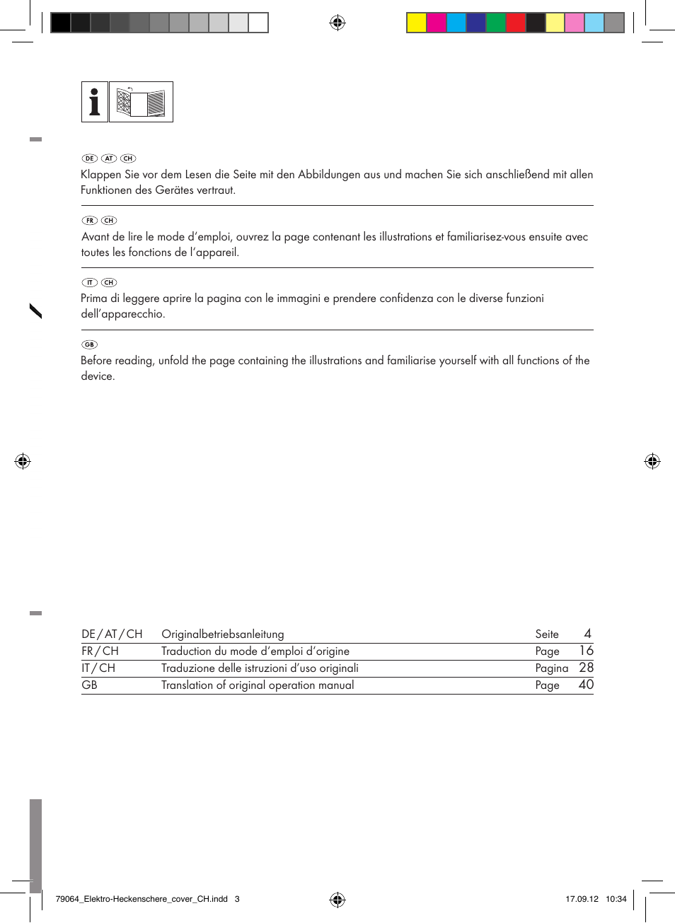 Florabest FHT 600 B2 User Manual | Page 2 / 54
