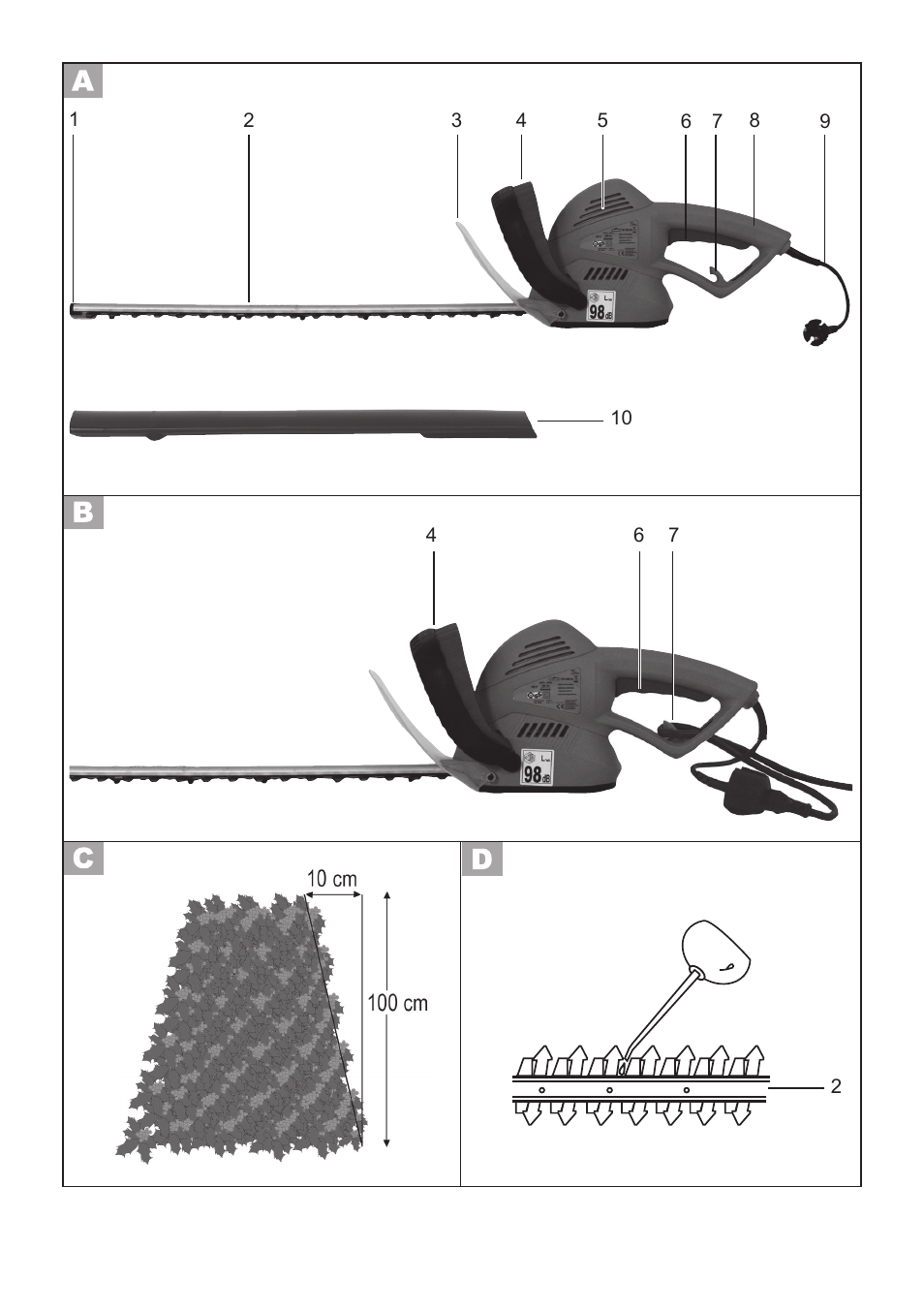 Florabest FHT 600 B2 User Manual | Page 3 / 78