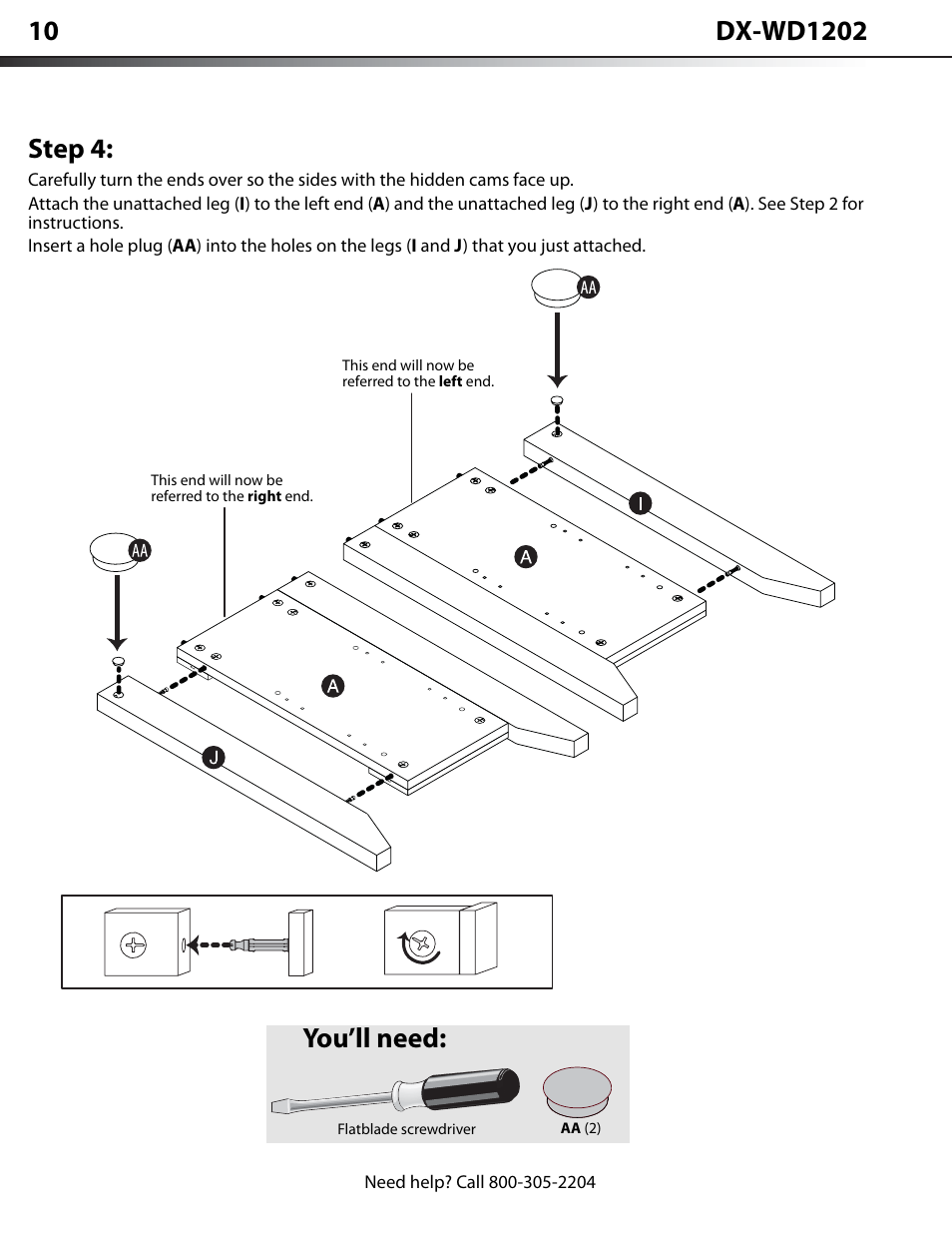 Step 4, You’ll need | Dynex DX-WD1202 User Manual | Page 10 / 23