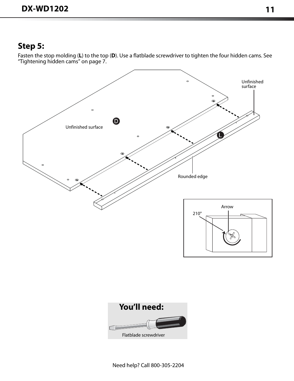 Step 5, You’ll need | Dynex DX-WD1202 User Manual | Page 11 / 23
