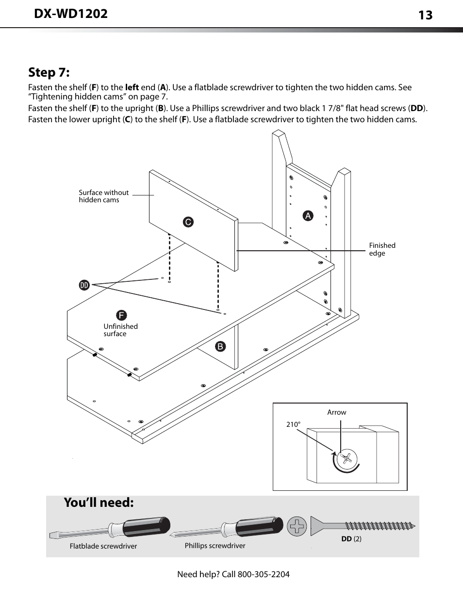 Step 7, You’ll need | Dynex DX-WD1202 User Manual | Page 13 / 23