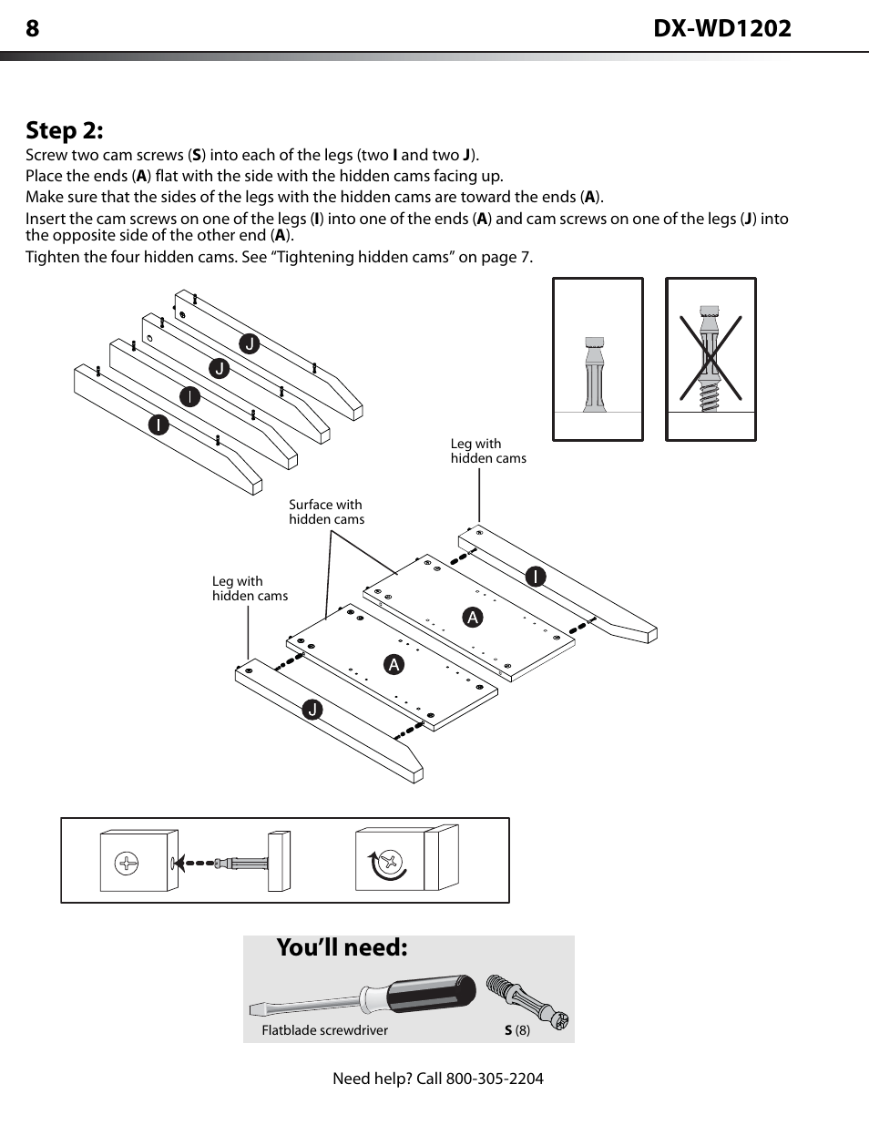 Step 2, You’ll need | Dynex DX-WD1202 User Manual | Page 8 / 23