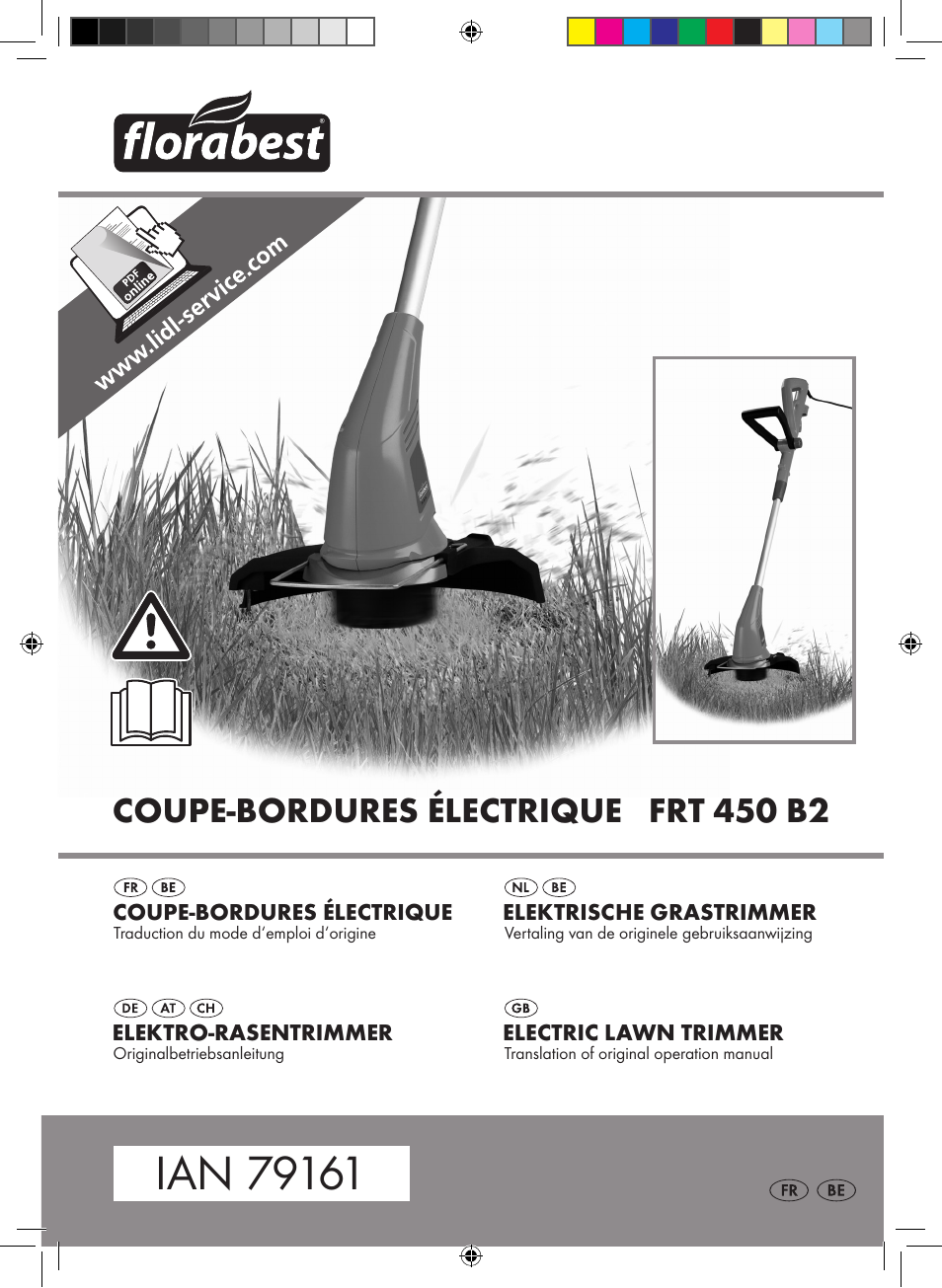 Florabest FRT 450 B2 User Manual | 64 pages
