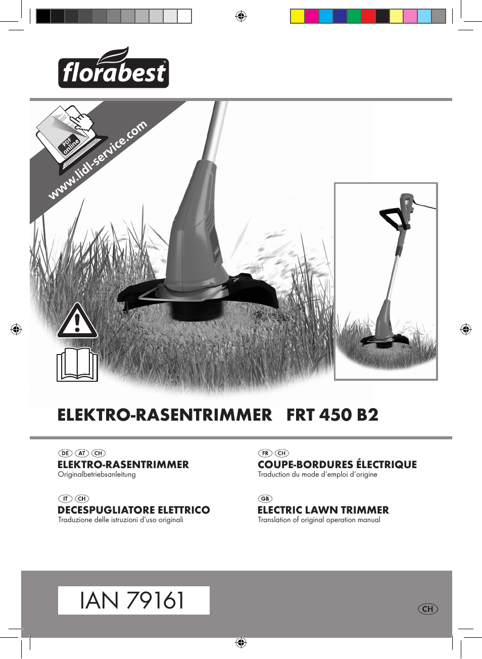 Florabest FRT 450 B2 User Manual | 64 pages