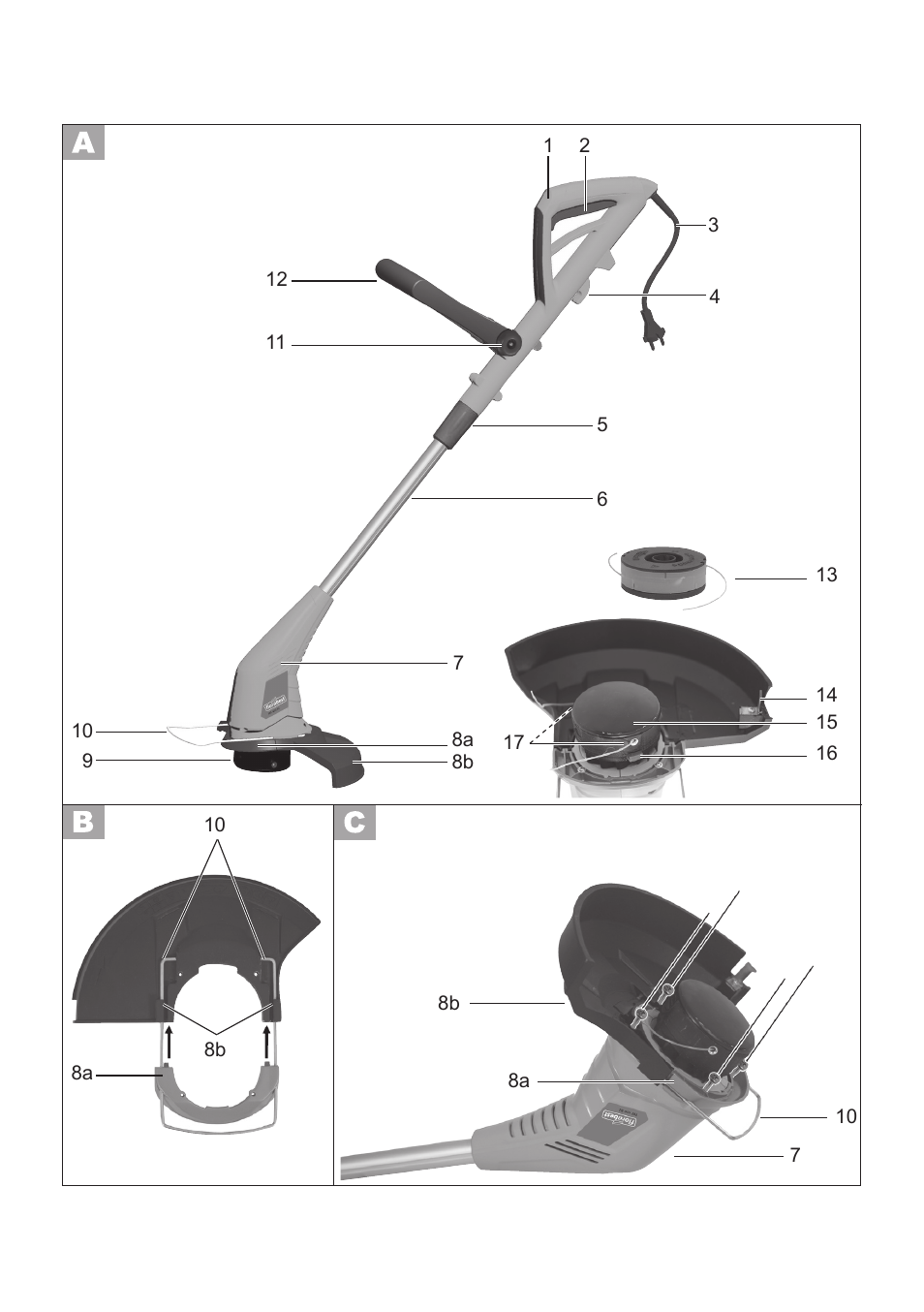 Florabest FRT 450 B2 User Manual | Page 3 / 64
