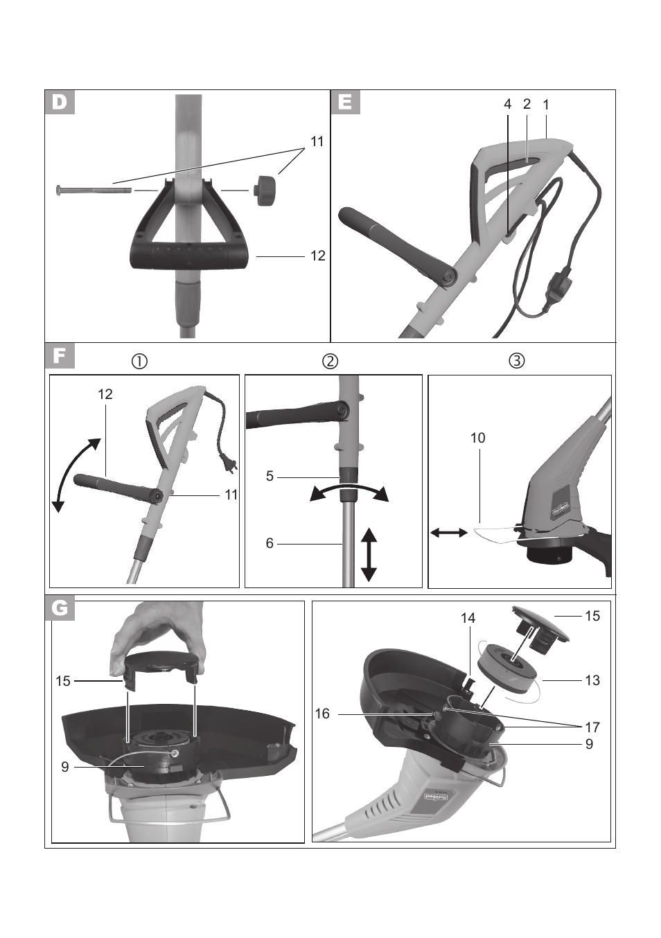 Florabest FRT 450 B2 User Manual | Page 62 / 64