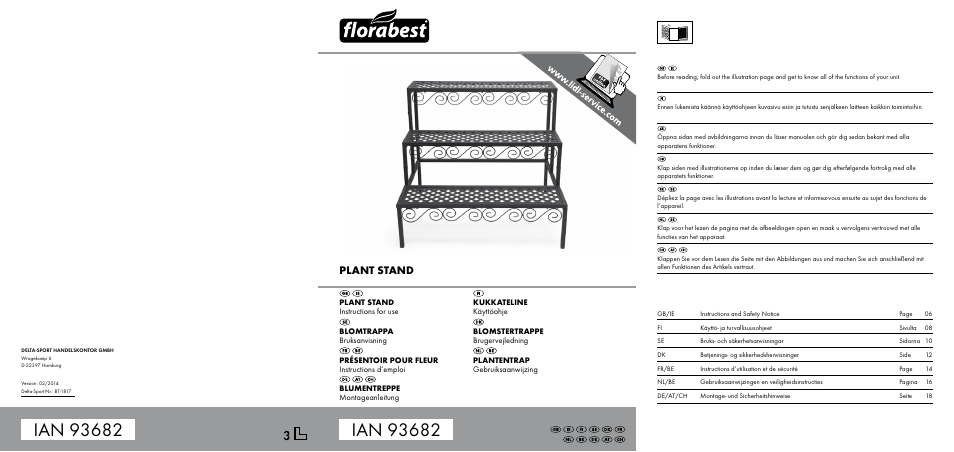 Florabest BT-1817 User Manual | 18 pages