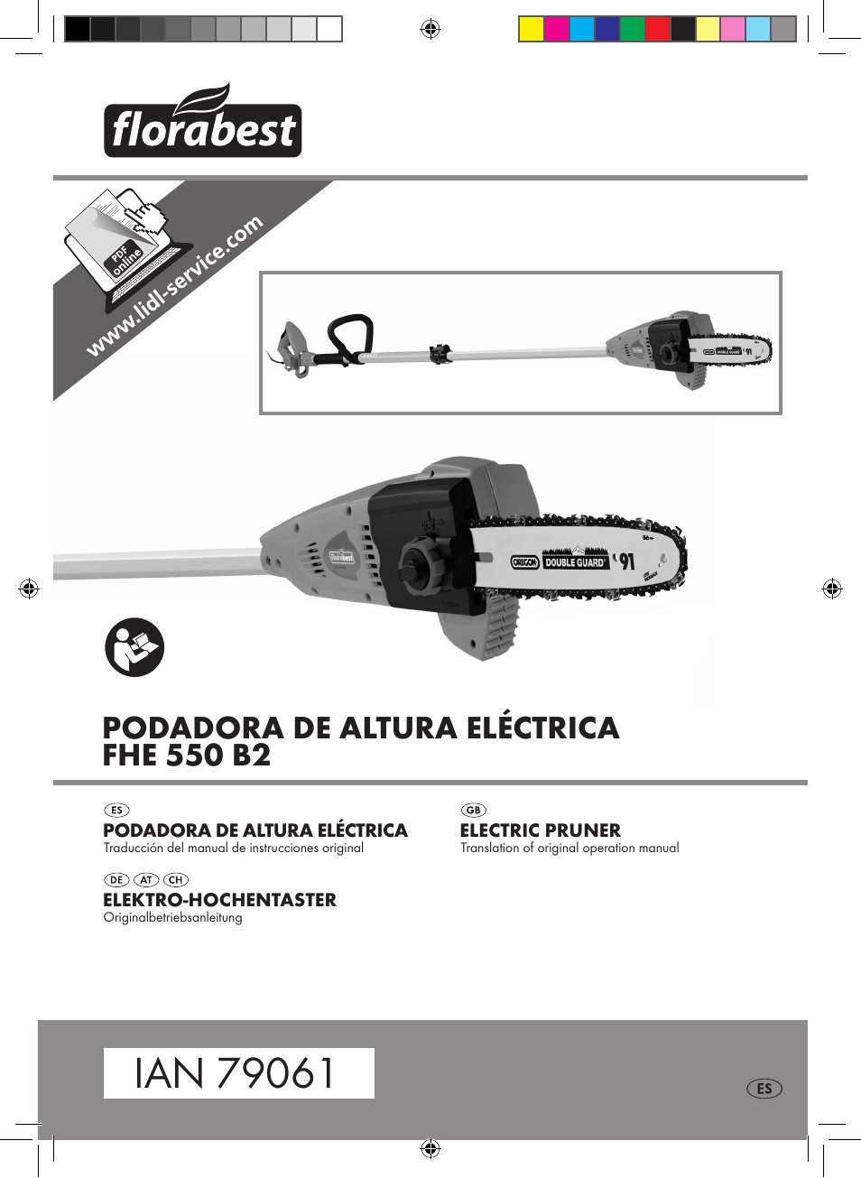 Florabest FHE 550 B2 User Manual | 64 pages