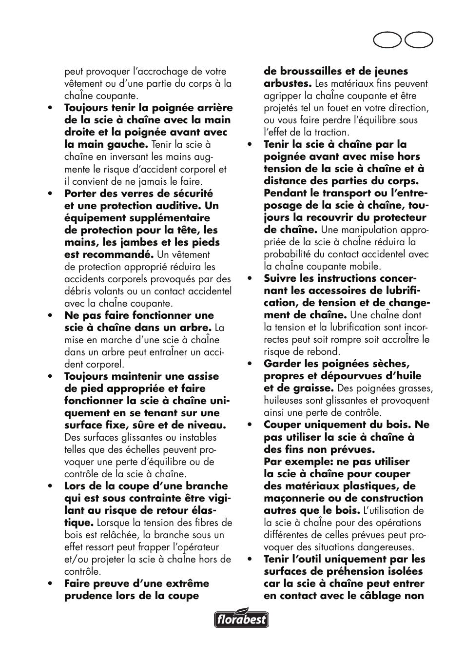 Fr be | Florabest FHE 550 B2 User Manual | Page 11 / 84