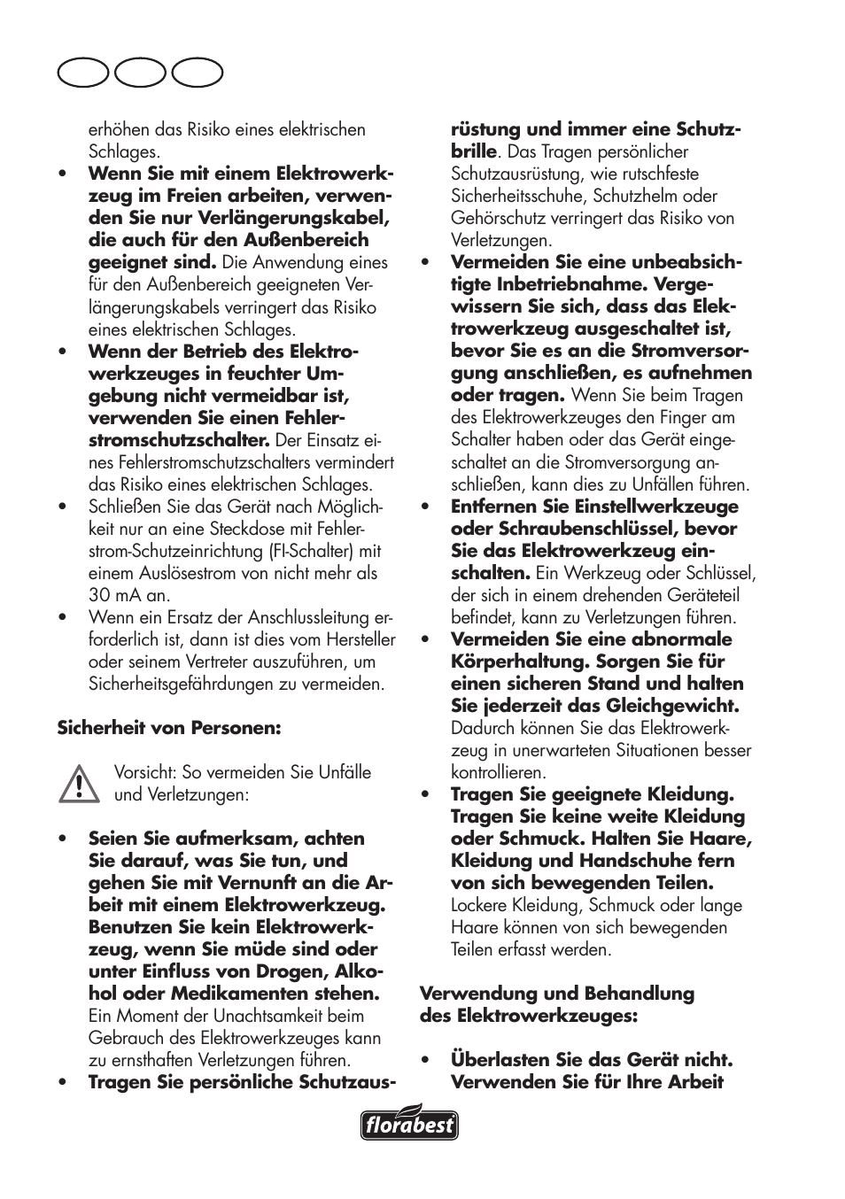 De at ch | Florabest FHE 550 B2 User Manual | Page 48 / 84