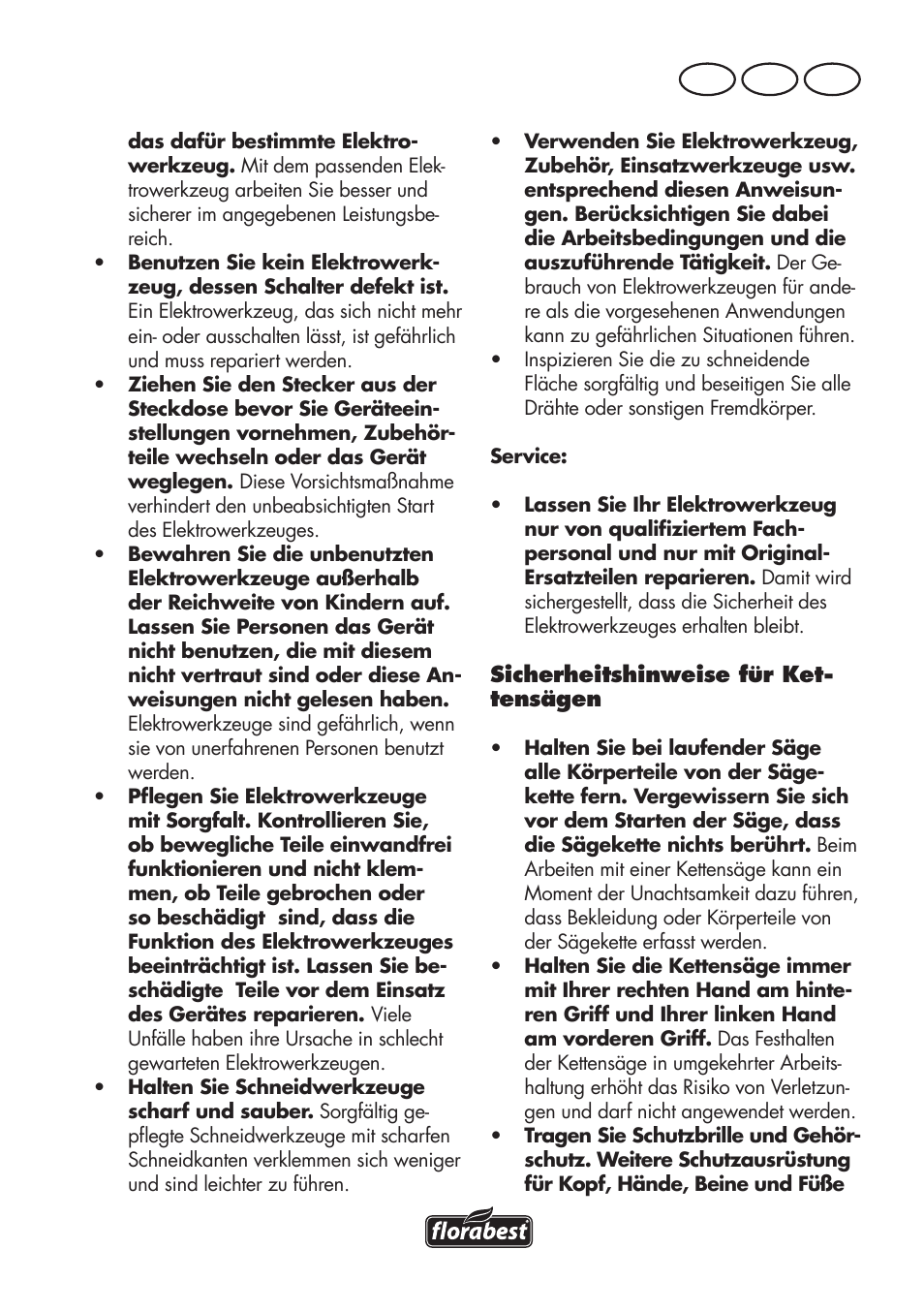 De at ch | Florabest FHE 550 B2 User Manual | Page 101 / 120