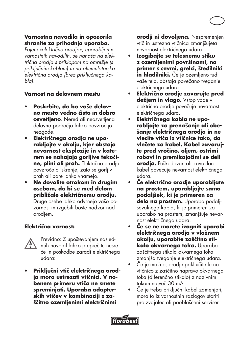 Florabest FHE 550 B2 User Manual | Page 45 / 120