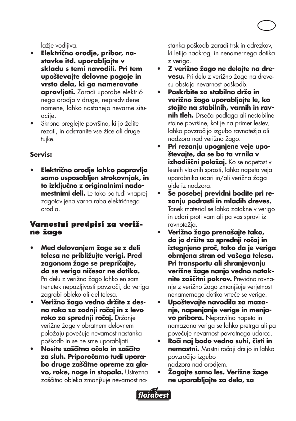 Florabest FHE 550 B2 User Manual | Page 47 / 120