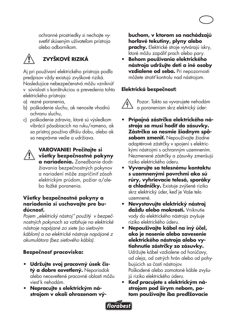 Florabest FHE 550 B2 User Manual | Page 81 / 120