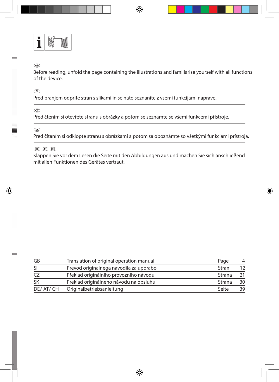 Florabest FGPS 1100 B2 User Manual | Page 2 / 56
