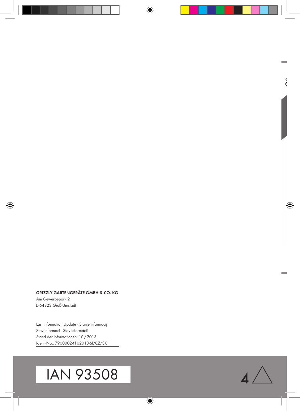 Florabest FGPS 1100 B2 User Manual | Page 56 / 56