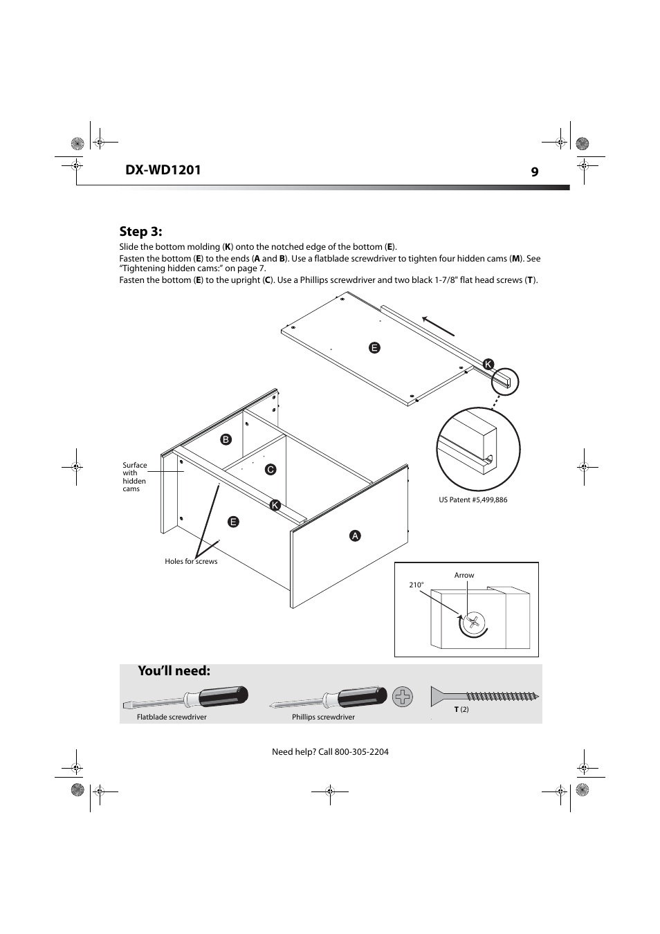 Step 3, You’ll need | Dynex DX-WD1201 User Manual | Page 9 / 15