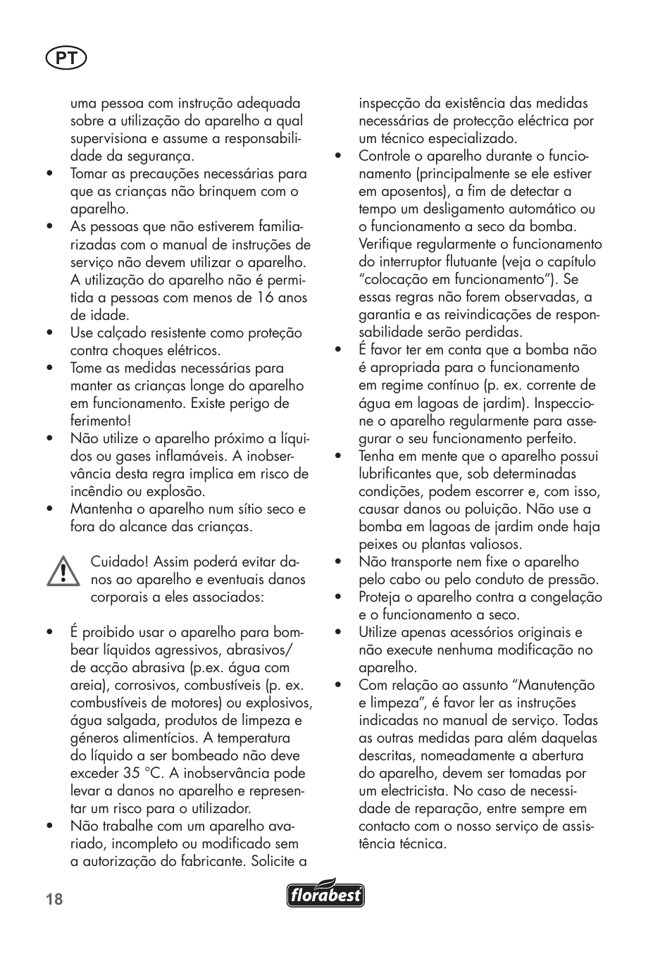 Florabest FTS 1100 B2 User Manual | Page 18 / 50