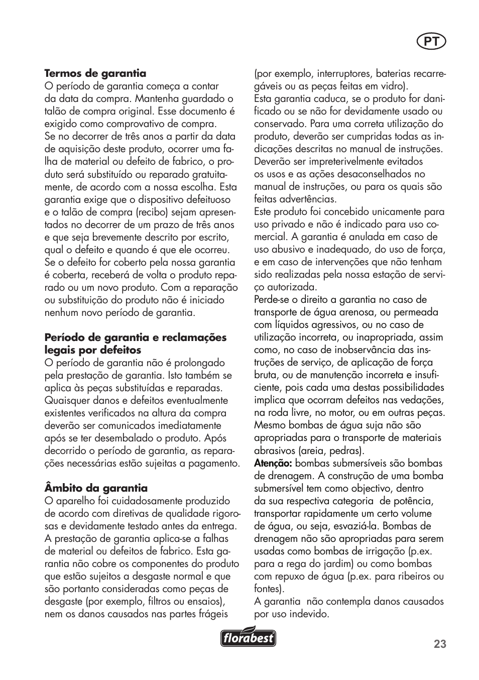 Florabest FTS 1100 B2 User Manual | Page 23 / 50