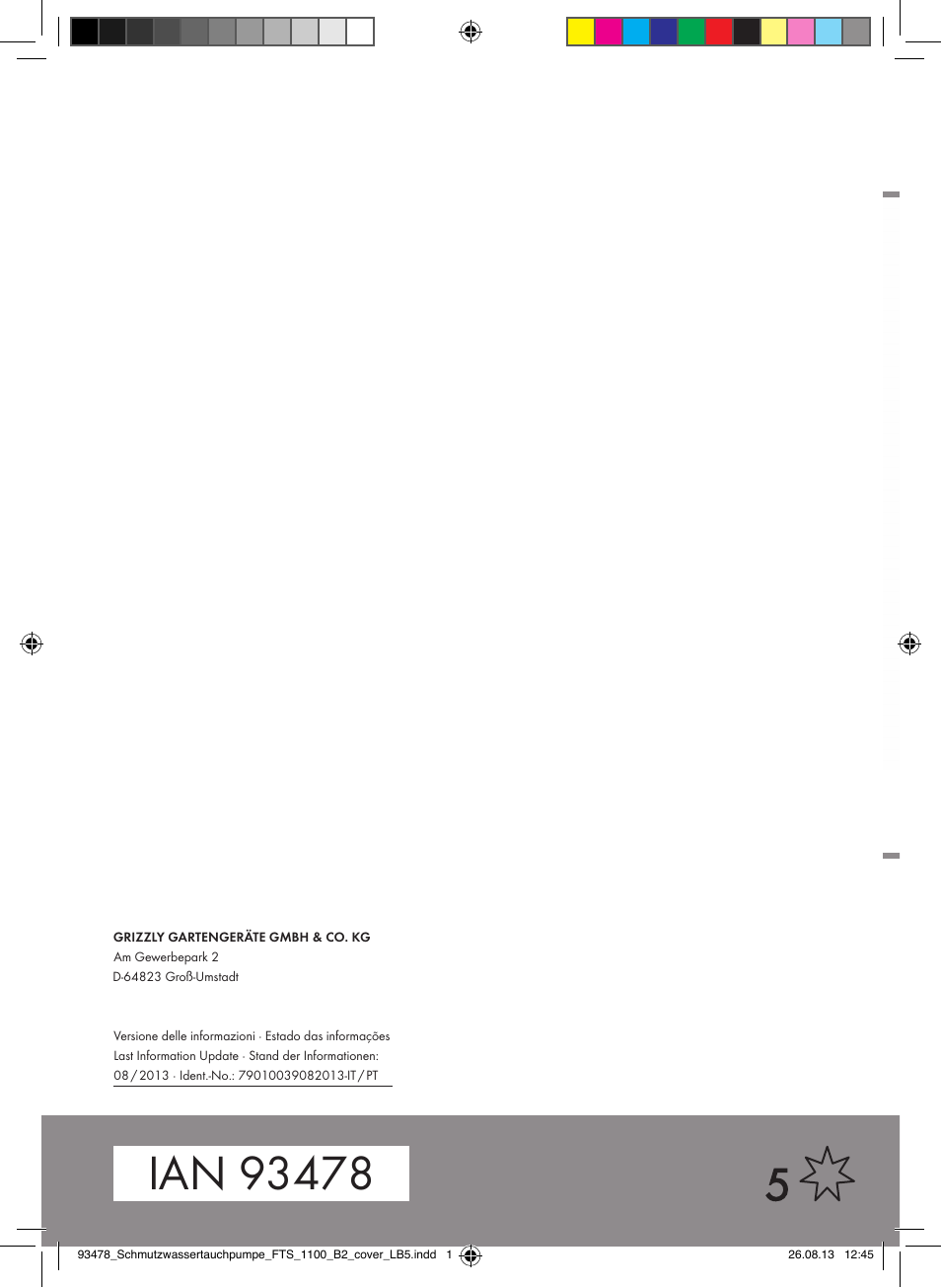 Florabest FTS 1100 B2 User Manual | Page 50 / 50