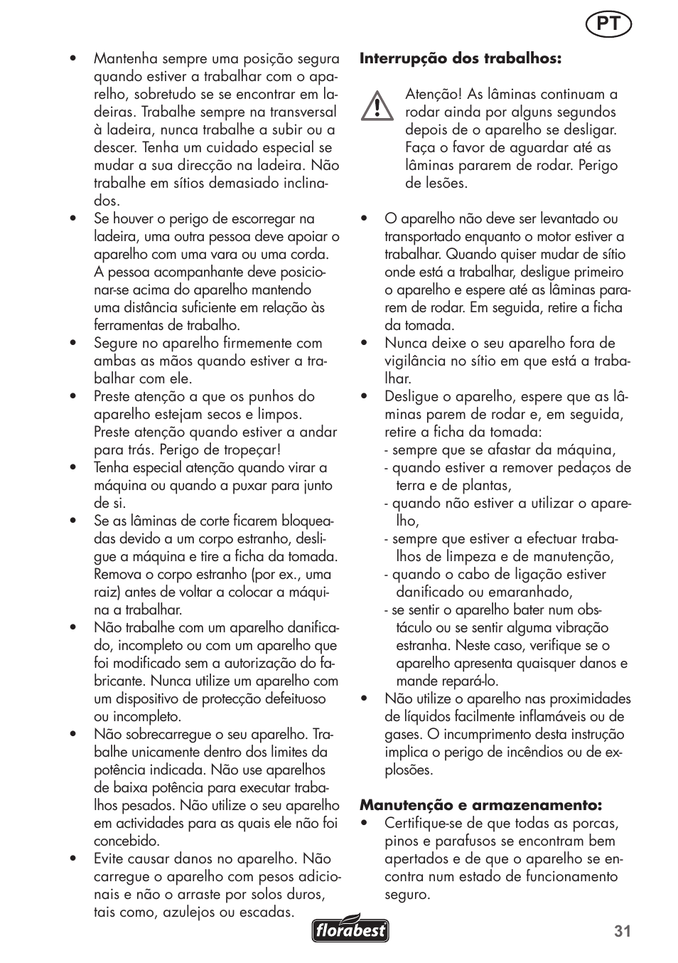 Florabest FGH 710 A1 User Manual | Page 31 / 68
