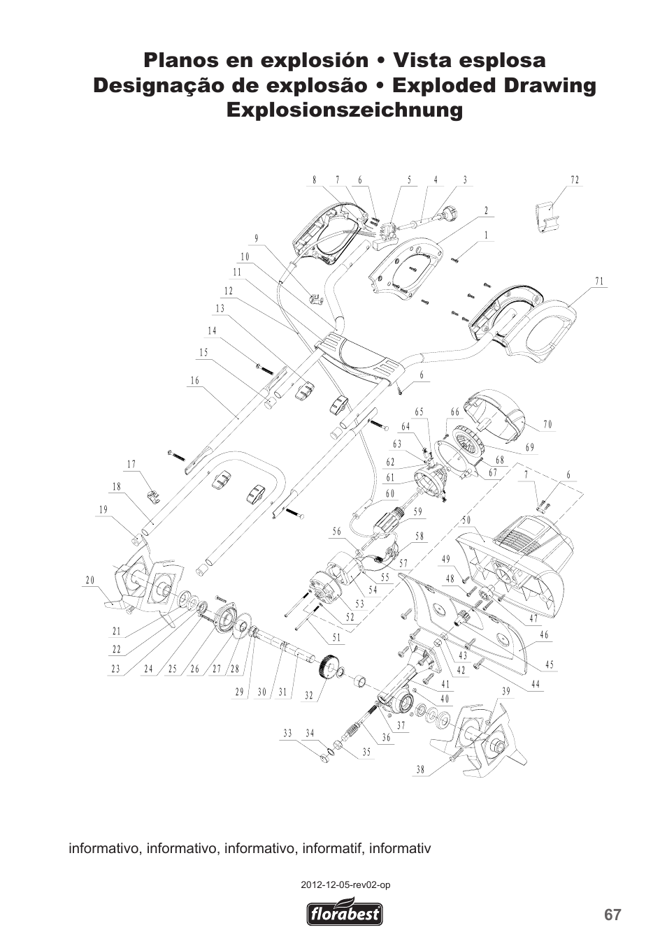 Florabest FGH 710 A1 User Manual | Page 67 / 68