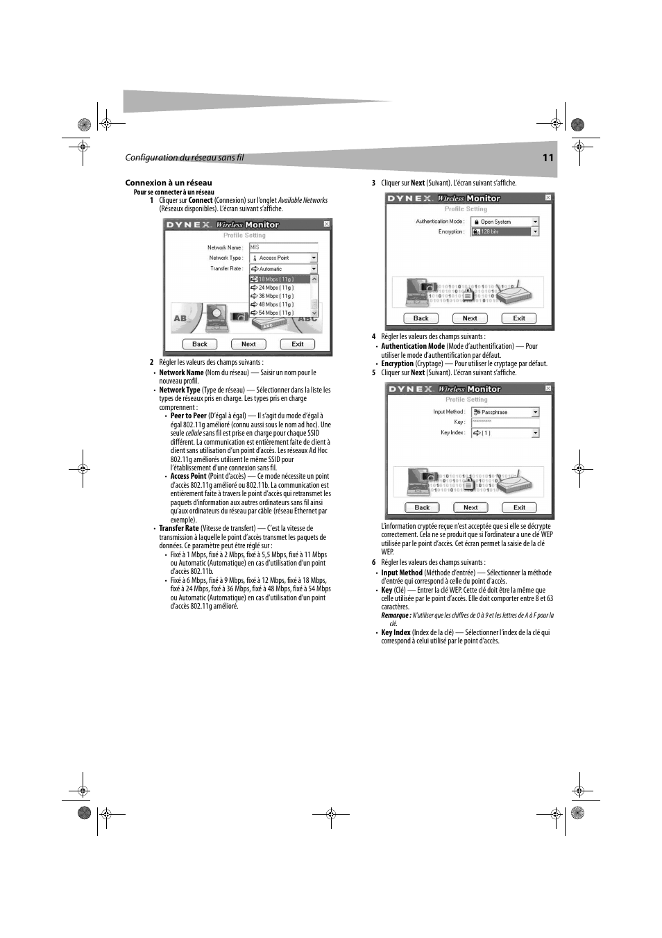 Dynex DX-WGPUSB User Manual | Page 11 / 22