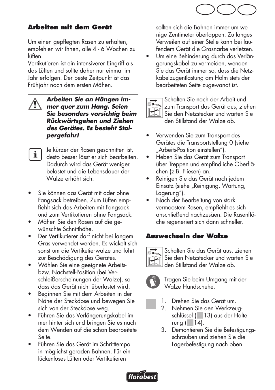 Ch at de | Florabest FLV 1200 A1 User Manual | Page 13 / 68