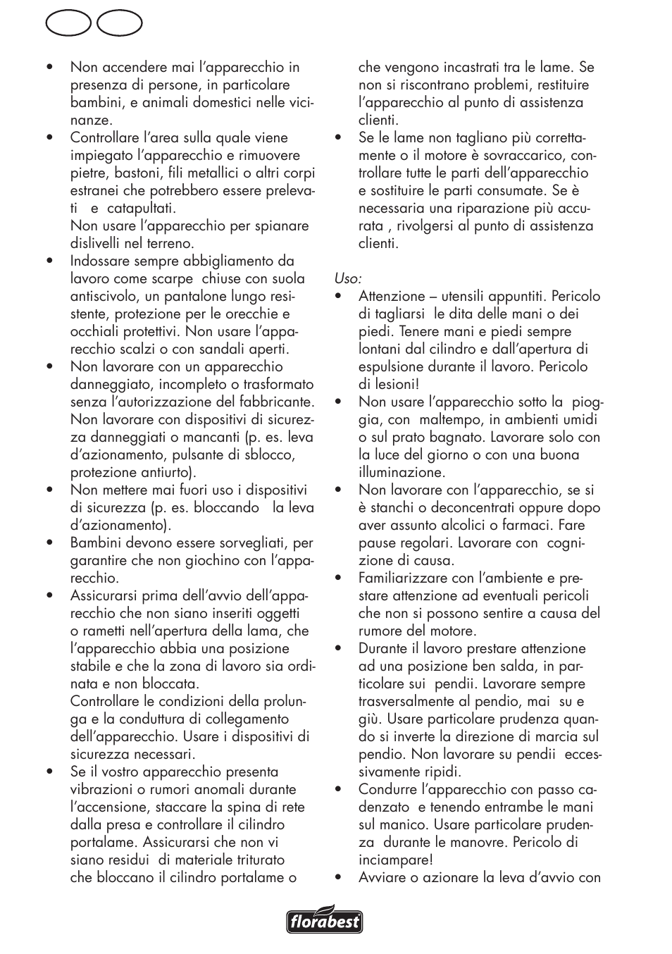 Ch it | Florabest FLV 1200 A1 User Manual | Page 36 / 68