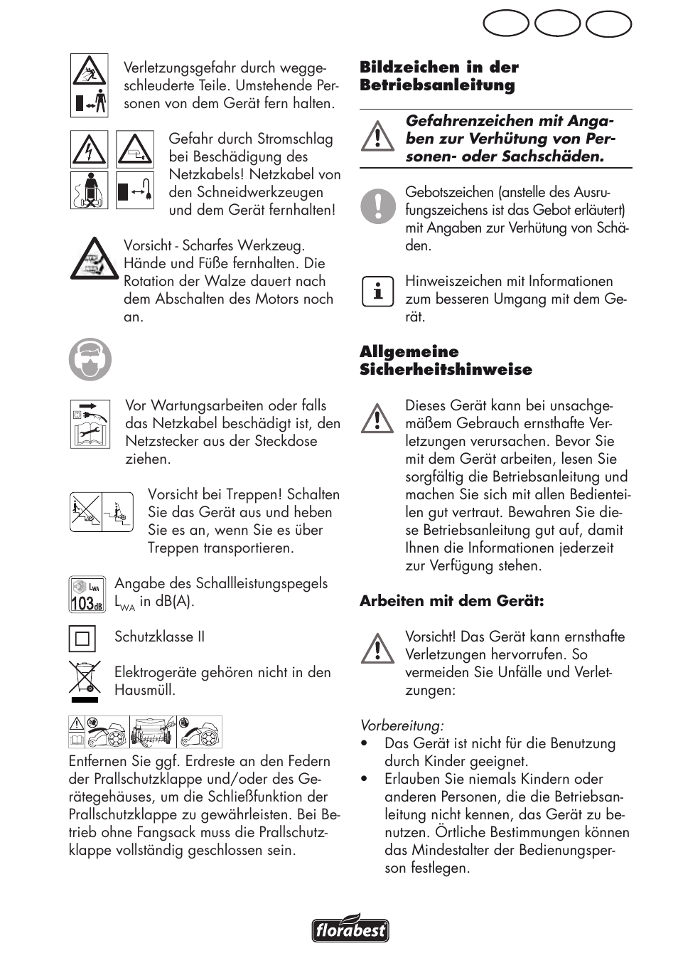Ch at de | Florabest FLV 1200 A1 User Manual | Page 7 / 68