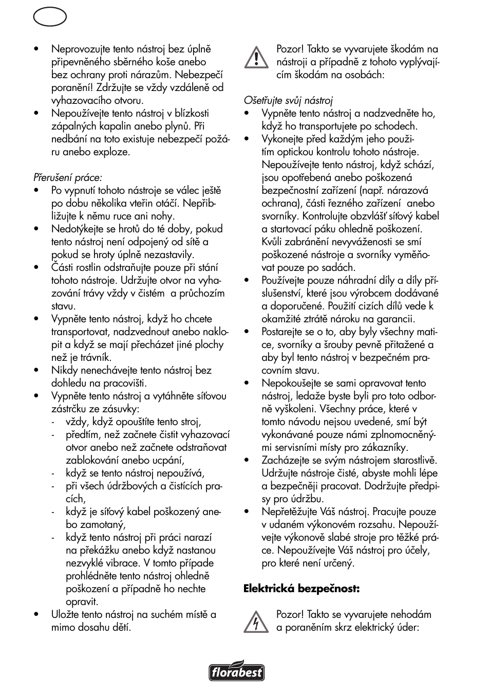 Florabest FLV 1200 A1 User Manual | Page 66 / 108
