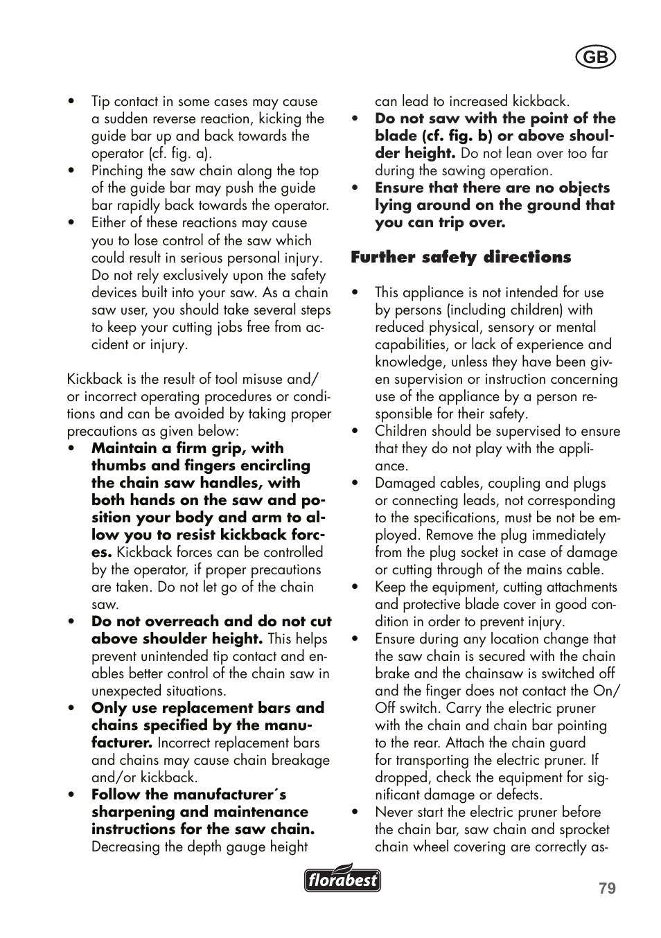 Florabest FHE 710 A1 User Manual | Page 79 / 96
