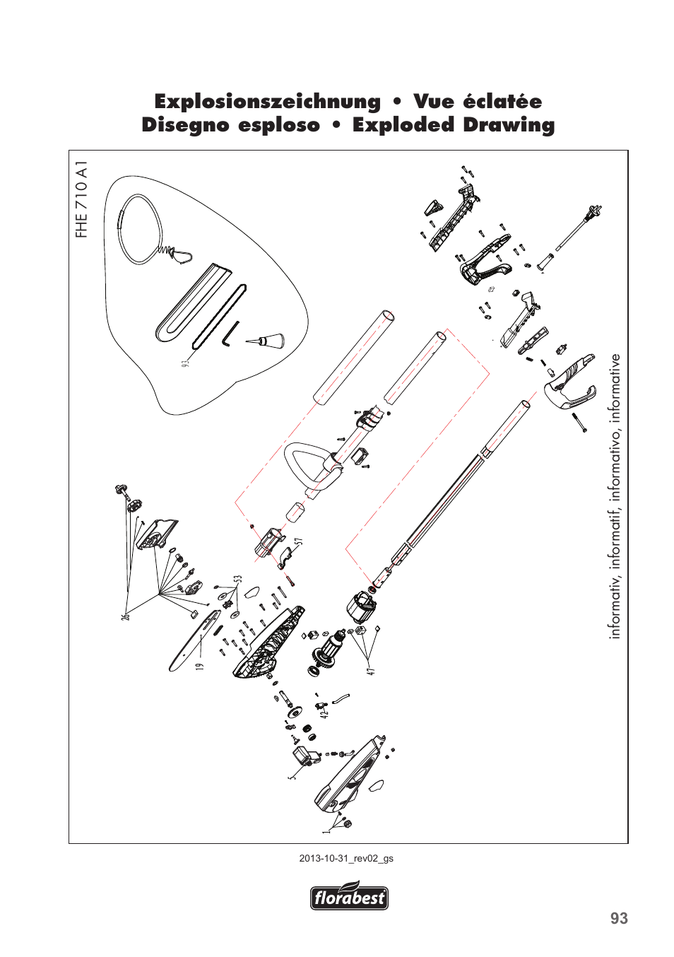Florabest FHE 710 A1 User Manual | Page 93 / 96