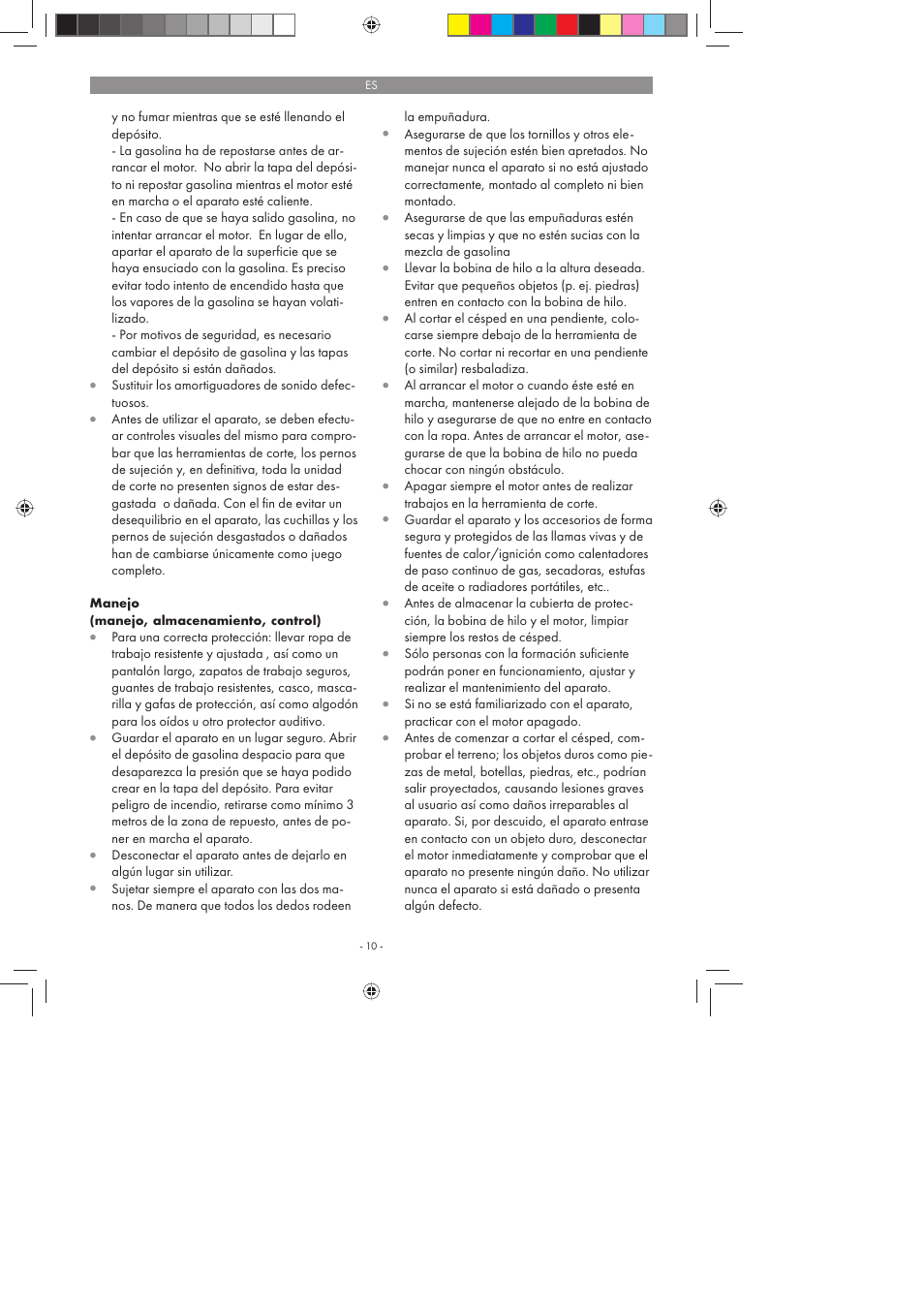 Florabest FBS 43 A1 User Manual | Page 10 / 90