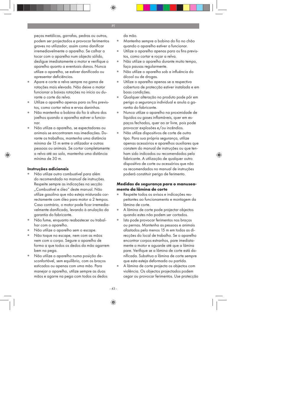 Florabest FBS 43 A1 User Manual | Page 43 / 90