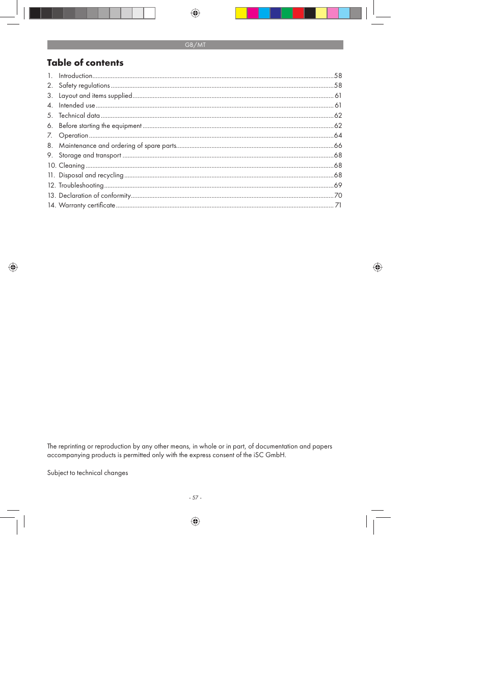Florabest FBS 43 A1 User Manual | Page 57 / 90