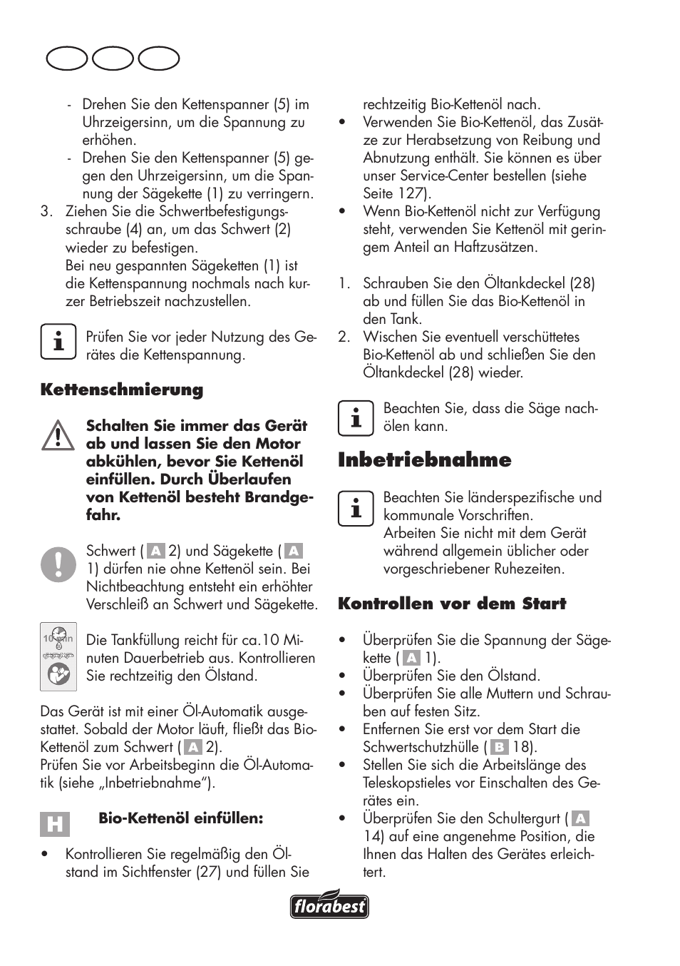 Inbetriebnahme, De at ch | Florabest FHE 710 A1 User Manual | Page 118 / 132