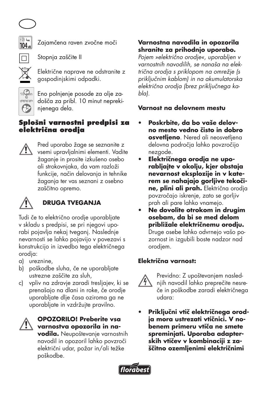 Florabest FHE 710 A1 User Manual | Page 50 / 132