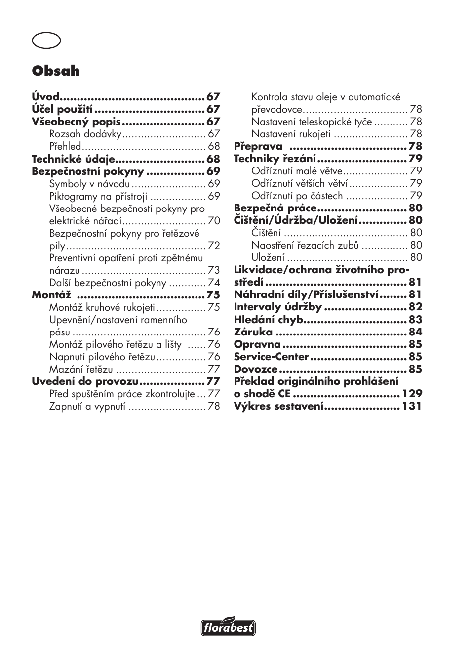 Florabest FHE 710 A1 User Manual | Page 66 / 132