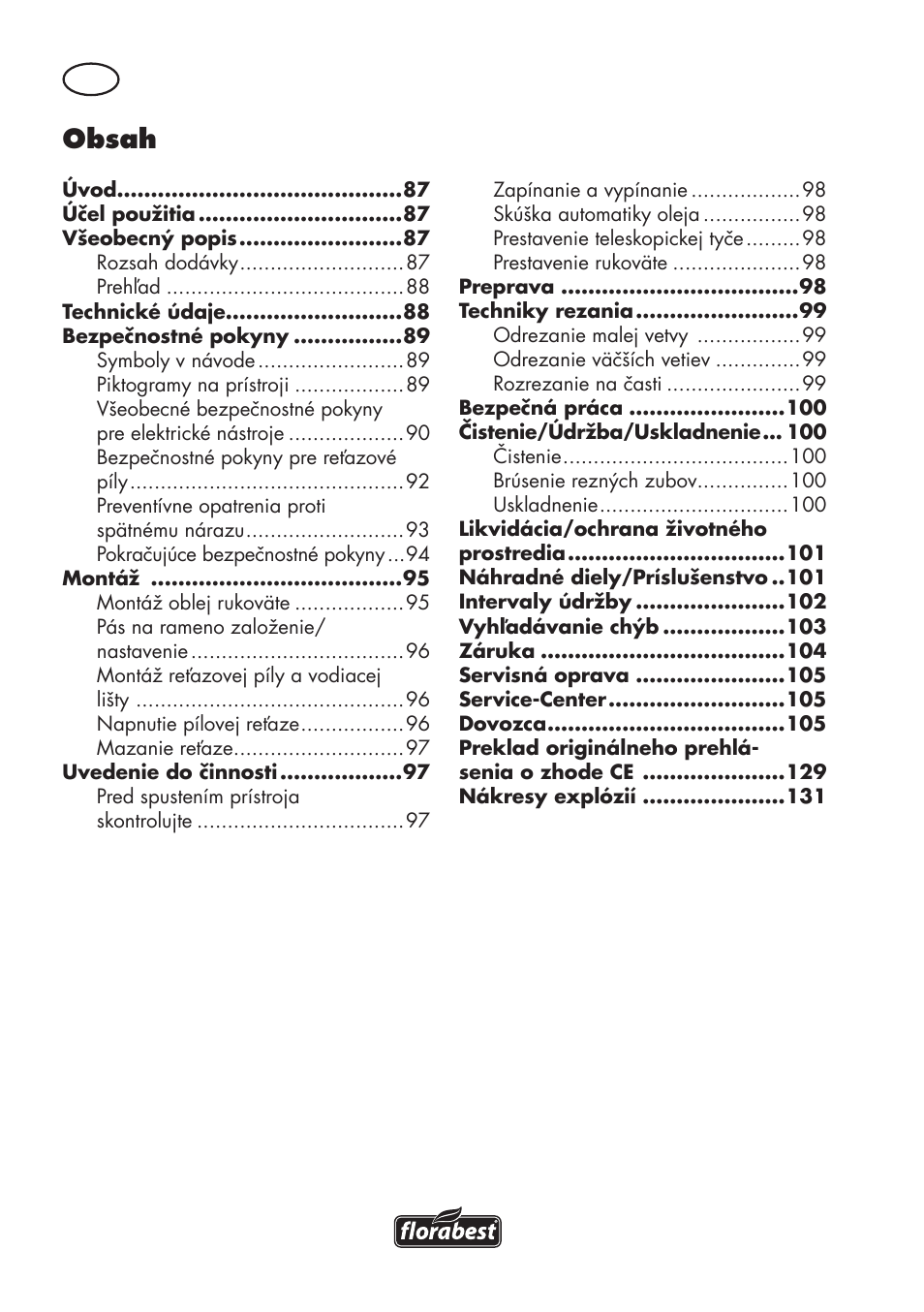 Florabest FHE 710 A1 User Manual | Page 86 / 132